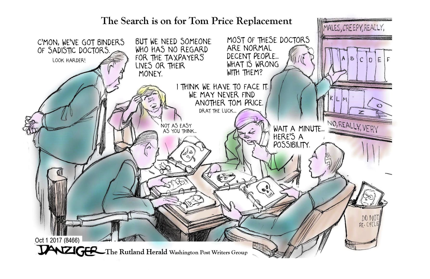 Jeff Danziger cartoon